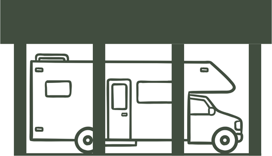 RV POLE BARN ICON BY BACKWOODS BUILDINGS